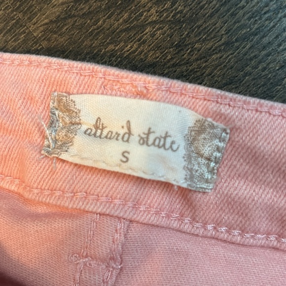 Altar’d State Peach Cut Off Shorts - Picture 3 of 3